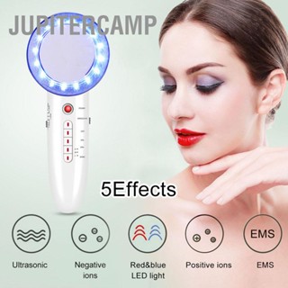 Jupiter 6-in-1 Ems Led Galvanic Ion Face Beauty Machine เครื่องอัลตราโซนิกกระชับสัดส่วนร่างกายต่อต้านเซลลูไลท์