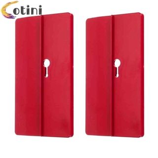 2pcs/set Ceiling Sloped Walls Positioning Plate Drywall Fitting Tools Red