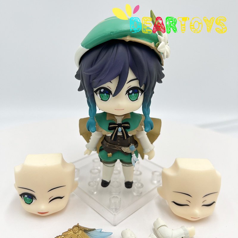 ฟิกเกอร์-pvc-อนิเมะ-genshin-impact-nendoroid-1795-venti-1718-genshin-impact-traveler-lumin-aether-ขนาด-10-ซม