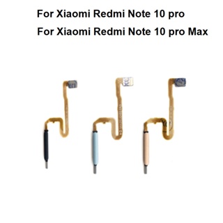 ใหม่ ของแท้ เซนเซอร์สแกนลายนิ้วมือ สายเคเบิลอ่อน สําหรับ Xiaomi Redmi Note 10 PRO MAX