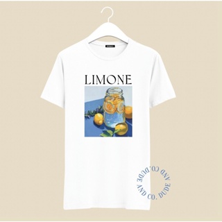 YF41 HH Dude and Co. - Limone เสื้อยืด เสื้อยืดคอกลม