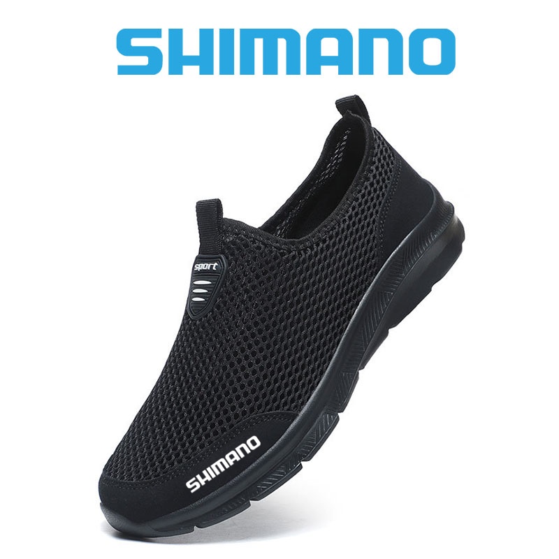 shimano-ใหม่-รองเท้ากีฬา-รองเท้าตกปลา-ผ้าตาข่าย-ระบายอากาศ-ขนาดใหญ่-เหมาะกับฤดูร้อน-สําหรับผู้ชาย-2023