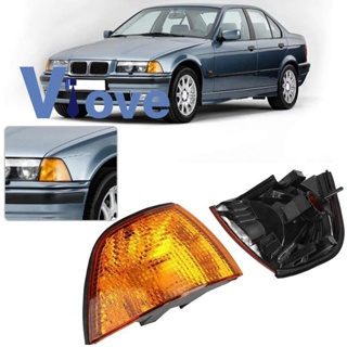 ไฟเลี้ยวรถยนต์ ไม่มีหลอดไฟ สําหรับ BMW E36 Sedan 1992-1998 2 ชิ้น