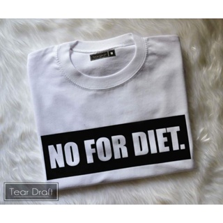 NO FOR DIET PRINTED ✓ T-SHIRT UNISEX_03