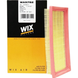 WIX  AIR FILTER P/N WA9782 กรองอากาศ นิวมิราจ ปี12 A03A ,New Vios ปี2014