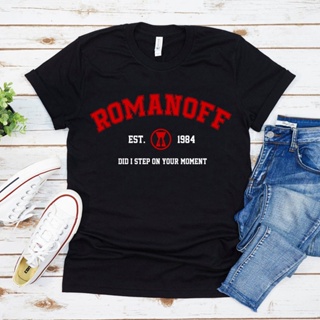 Widow 2021 T Shirt Did I Step on Your Moment T-Shirt Romanoff 1984 Tee Fan Gift Tees_03