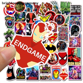 BGTH 50Pcs Marvel The Avengers Super Hero Stickers For Laptop Fridge Phone Decor Vary