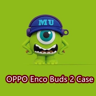【คุณภาพสูง】เคสหูฟัง แบบนิ่ม ลายการ์ตูน สําหรับ OPPO Enco Buds 2