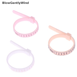 Blowgentlywind เครื่องวัดขนาดแหวน พลาสติก วัดขนาดแหวน แบบมืออาชีพ ของแท้ ทดสอบขนาด US BGW