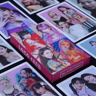 โปสการ์ด อัลบั้มรูปภาพ Black-Pink ICE CREAM JISOO JENNIE ROSE LISA สีดํา สีชมพู จํานวน 30 ชิ้น ต่อกล่อง