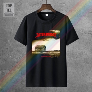 เสื้อยืดคอกลมเสื้อยืด ผ้าฝ้าย 100% พิมพ์ลายอัลบั้ม Alter Bridge สําหรับผู้ชาย LHZYS-5XL