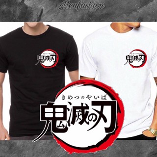 Demon slayer Anime t-shirt Graphic tee 100%cotton Unisex Couple tee T-shirt lelaki Baju lelaki_03