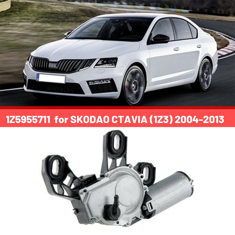 1z5955711-มอเตอร์ที่ปัดน้ําฝนด้านหลังรถยนต์-สําหรับ-skoda-octavia-1z3-2004-2013