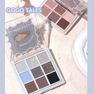 Gogo Tales Fairy Tale House พาเลตต์อายแชโดว์ เนื้อแมตต์ ไข่มุก สีเอิร์ธโทน ฤดูใบไม้ร่วง และฤดูหนาว สําหรับผู้เริ่มต้น GT438