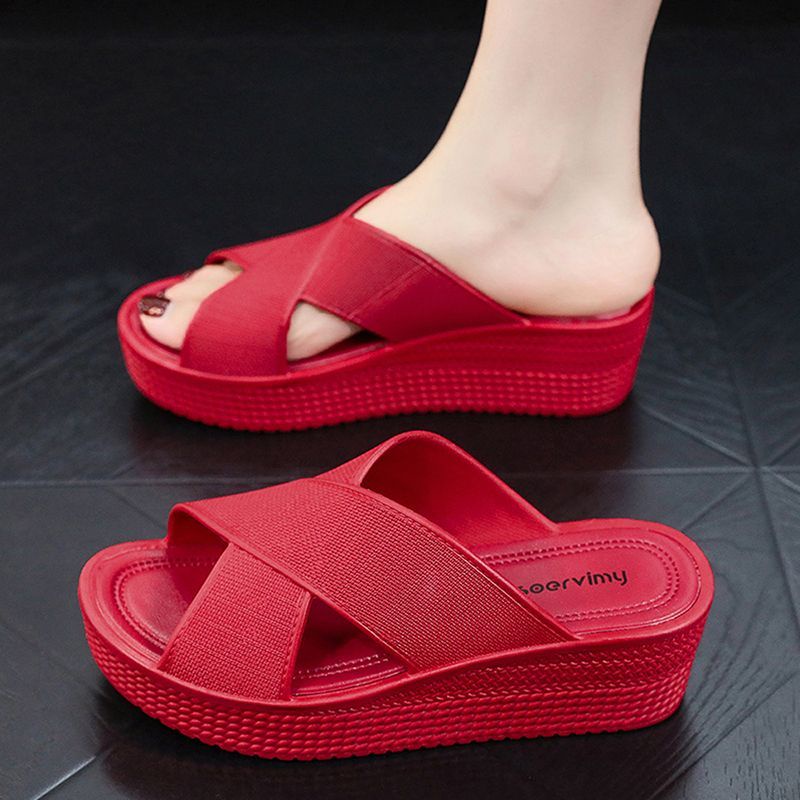 beautysia-พร้อมส่ง-รองเท้าแตะเจลลี่-ส้นแบน-สไตล์เกาหลี-แฟชั่นฤดูร้อน-สําหรับผู้หญิง