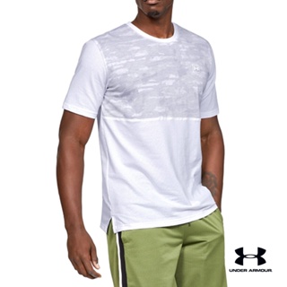 Under Armour UA Mens Sportstyle Cotton Mesh T-Shirt อันเดอร์ อาเมอร์ เสื้อสำหรับผู้ชาย รุ่น เสื้อยืดคอกลม