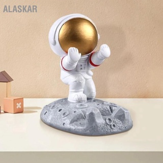 Alaskar ที่วางโทรศัพท์มือถือ รูปการ์ตูนนักบินอวกาศ เป็นมิตรกับสิ่งแวดล้อม สําหรับบ้าน สํานักงาน