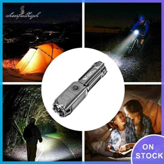 ✿cheerfulhigh✿ Portable Flashlight XPE Highlight Wick Small Torch Light 3-gear Adjustment Outdoor Lighting Long Distance