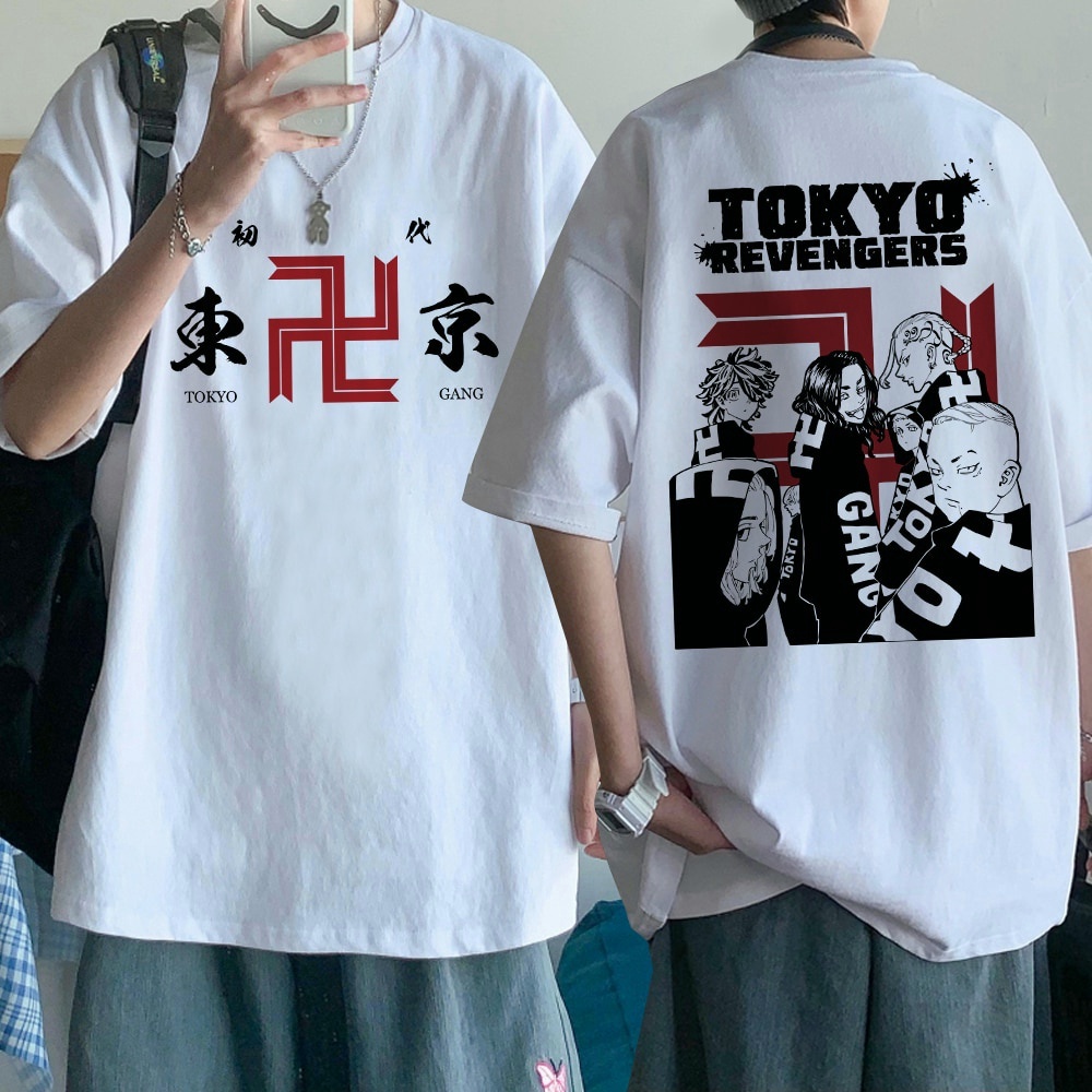 s-5xl-อะนิเมะญี่ปุ่นยอดนิยม-tokyo-revengers-mikey-draken-เสื้อยืดผู้ชาย-manga-เสื้อยืดชาย