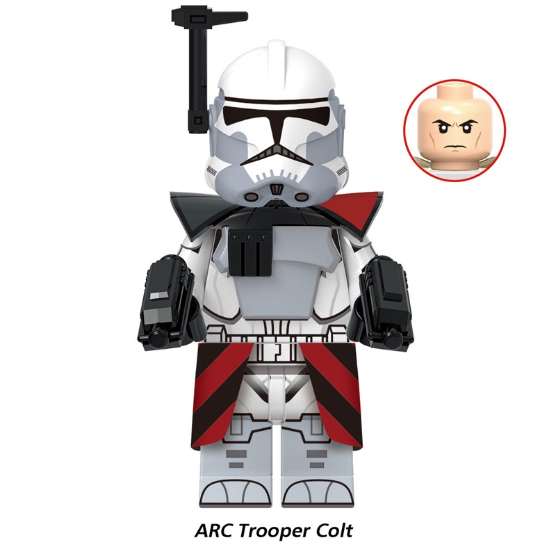 ฟิกเกอร์-the-clone-trooper-501th-arc-captain-grey-space-wars-ขนาดเล็ก-ของเล่นสําหรับเด็ก