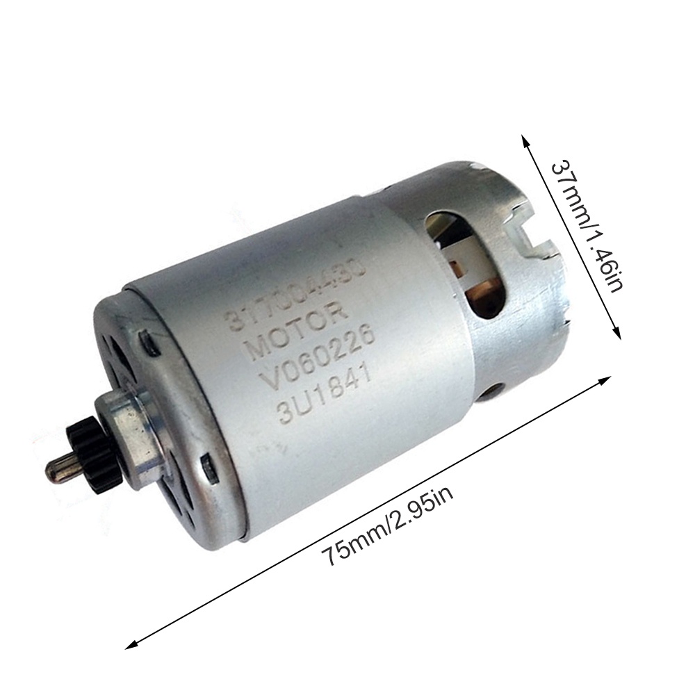 มอเตอร์เกียร์-14-ซี่-18v-dc-สําหรับสว่านเคาะ-metabo-bs18