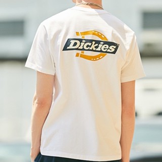 เสื้อยืด ผ้าฝ้าย พิมพ์ลายโลโก้ Dickies แฟชั่นฤดูร้อน สําหรับผู้ชาย