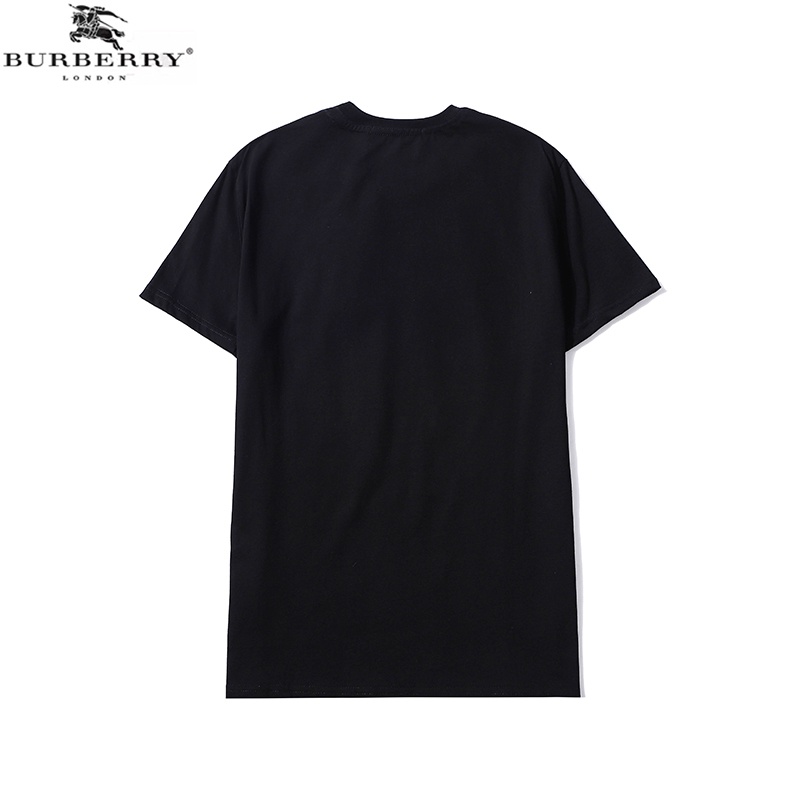 bbr-ผู้ชายและผู้หญิงแฟชั่นลำลองเสื้อยืดแขนสั้น