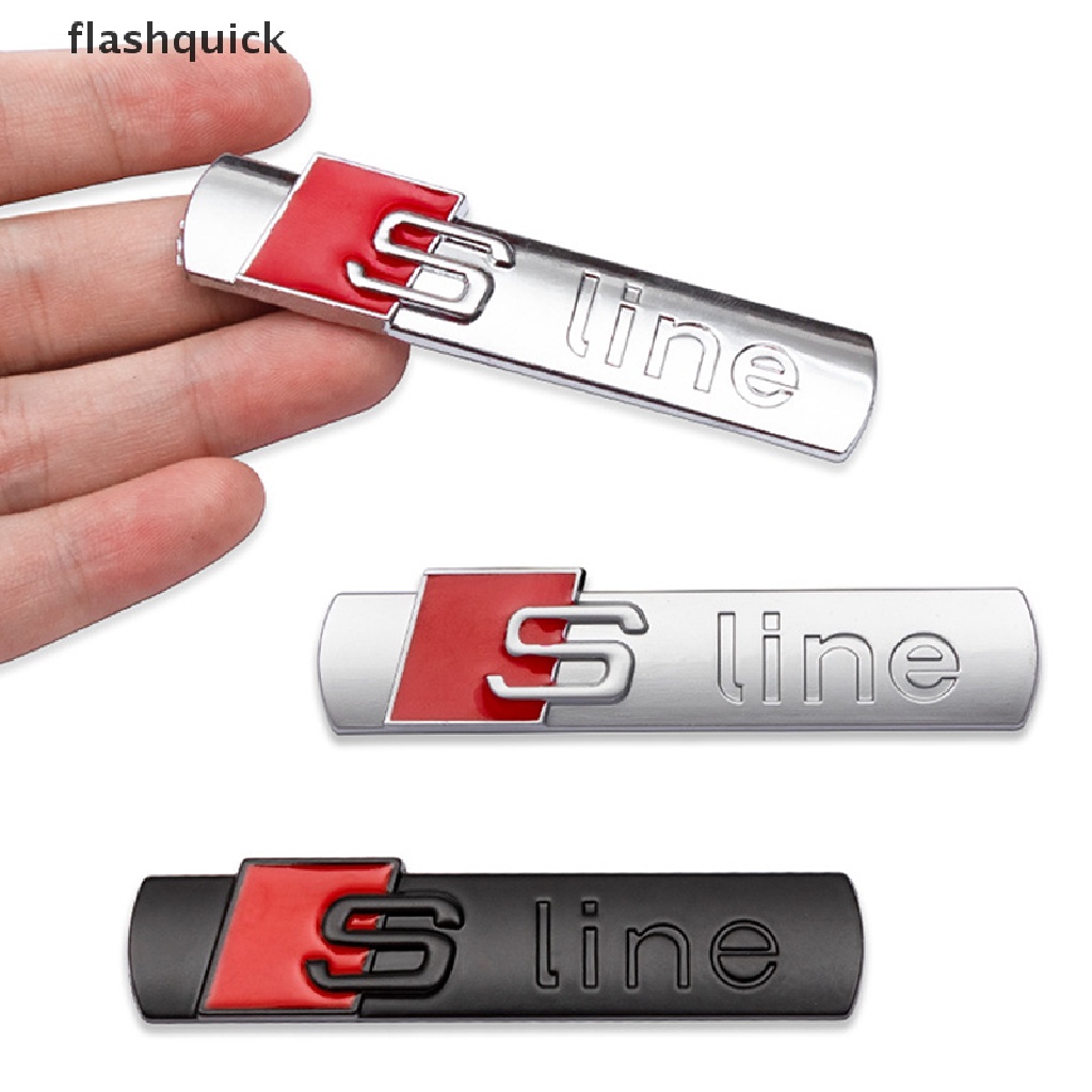 flashquick-1-ชิ้น-กระจังหน้ารถ-ตราสัญลักษณ์-ตะแกรงกระจังหน้า-เส้น-s-เหมาะสําหรับทุกรุ่น-nice