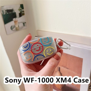 【Case Home】เคสหูฟัง แบบนิ่ม แบบใส ลายน่ารัก สําหรับ Sony WF-1000 XM4