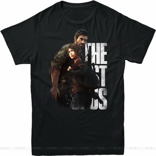 เสื้อยืดผู้ เสื้อยืดผ้าฝ้าย 100% พิมพ์ลาย The Last Of Us Adventure Survival Horror Game สําหรับผู้ชาย วัยกลางคน S-5XL