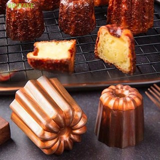 [FSBA] 1PC Cupcake Molds Aluminum Alloy Cake Chocolate Mold Baking Mold Reusable  KCB