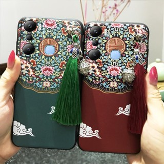 Silicone Soft Phone Case For infinix X665C/Hot20i/X665E TPU cartoon Soft Case Durable Original tassel Fashion Design armor case