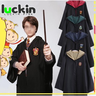 ราคาและรีวิวharry potterเสื้อคลุม คอสเพลย์ แฮร์รี่ พอตเตอร์ พร้อมเนคไท ผ้าพันคอ และแว่นตา สําหรับผู้ชาย และผู้หญิง เหมาะกับงานปาร์ตี้ฮาโลวีน