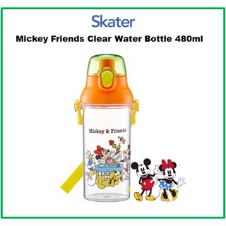 [SKATER] ขวดน้ําใส ลาย Mickey Friends 480 มล. PSB5TR