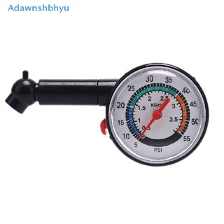 Adhyu เครื่องวัดความดันลมยางรถยนต์ รถจักรยานยนต์ 0-50 psi