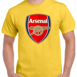 2023 new T-shirt☬℗℡แฟชั่นลำลองและเรียบง่ายArsenal EPL English Premier League Football Club T-Shirt Men Cotton