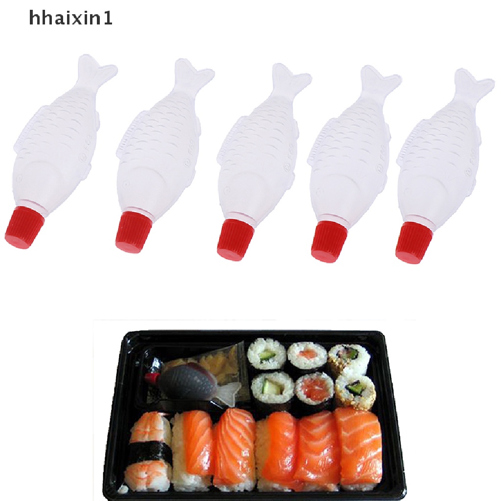 New 10pcs 4ML Fish Sauce Bottle Sushi Tool Condiment Mustard Dispenser