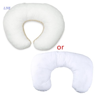 LIVE U-Shaped Nursing Pillow Newborn Baby Breastfeeding Supports Bottle Feeding Propping Comfortable Cotton Pillows Gift
