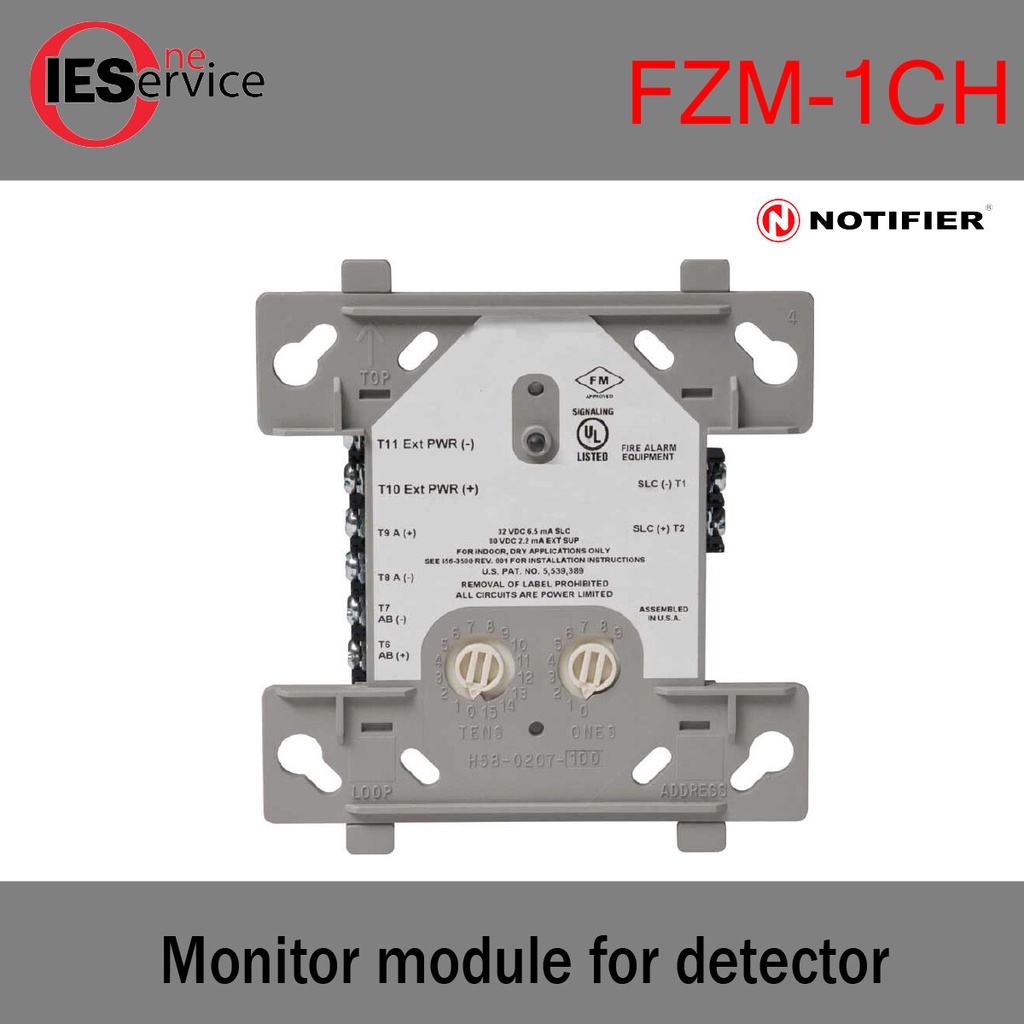 อุปกรณ์ส่งสัญญาณไฟอลาม Monitor module for detector รุ่น FZM-1CH ยี่ห้อ ...
