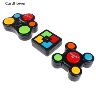 &lt;Cardflower&gt; เกมหน่วยความจํา พร้อมไฟ และเสียง ของเล่นเสริมการเรียนรู้ สําหรับเด็ก และผู้ใหญ่