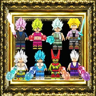 บล็อกตัวต่อ รูปอนิเมะ Zamasu ขนาดเล็ก ของเล่นสําหรับเด็ก ให้เป็นของขวัญวันเกิด