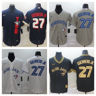MLB Toronto Blue Jays Vladimir Guerrero Jr. เสื้อยืดเสื้อเบสบอลผู้ชาย 01