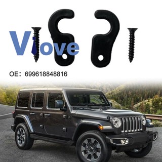 ชุดคลิปที่บังแดด สําหรับ Jeep 2018 &amp; Newer Jk Jl Jt Gladiator Wrangler 699618848816