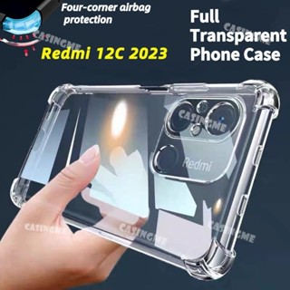 เคสโทรศัพท์มือถือ ซิลิโคน ใส กันกระแทก ป้องกันเลนส์กล้อง สําหรับ Redmi 12C 2023 12C C12 2023 12C 4G Note 10 Pro 10C 12 C 5G