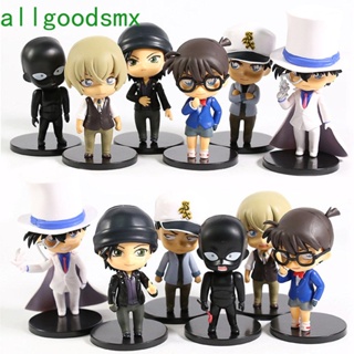 Allgoods โมเดลฟิกเกอร์นักสืบโคนัน 6 ชิ้น / ชุด