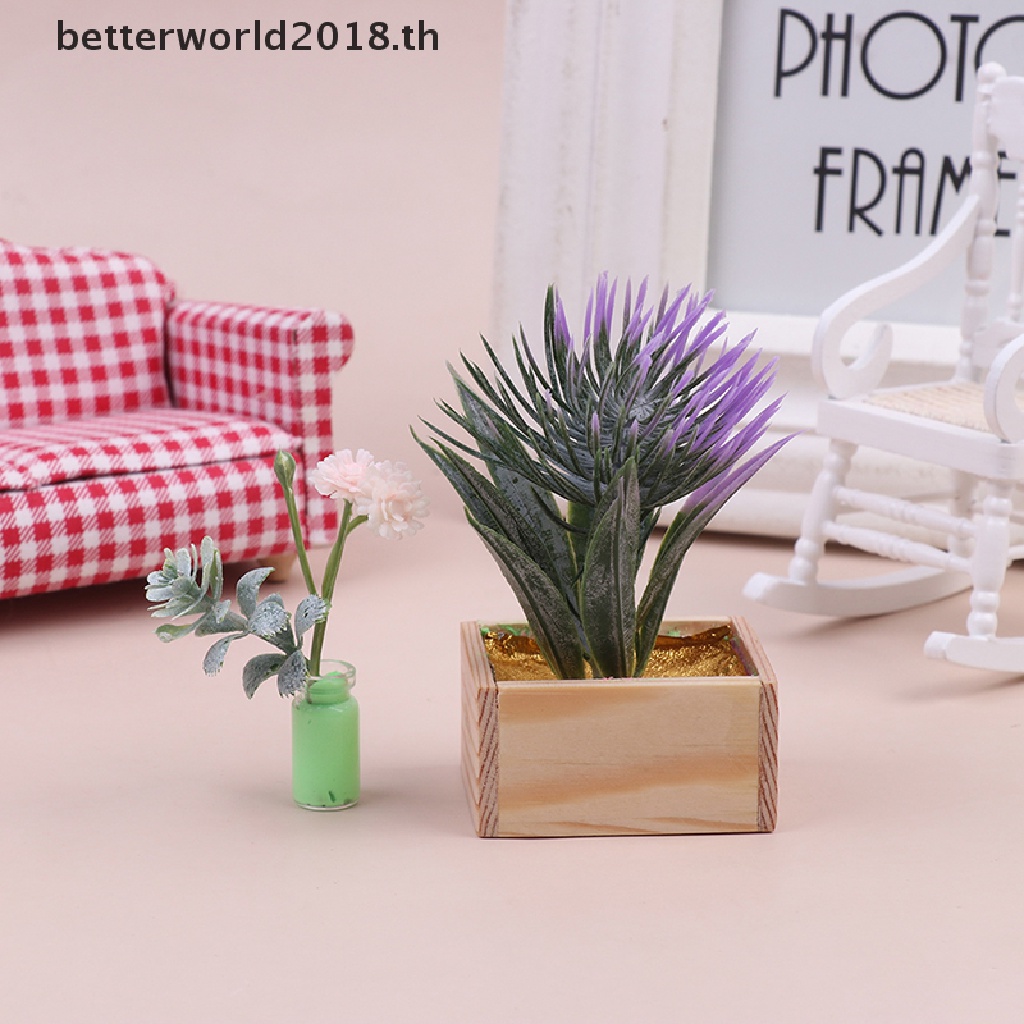 betterworld2018-โมเดลดอกไม้จิ๋ว-สําหรับตกแต่งบ้านตุ๊กตา-th