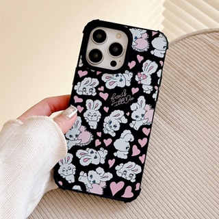 เคสโทรศัพท์มือถือ ลายกระต่าย สําหรับ iPhone 14 13 12 11 Pro Max