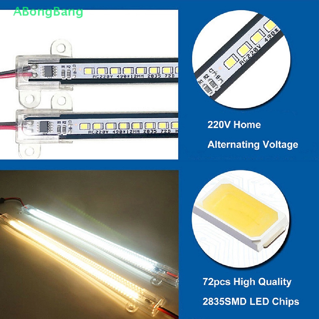 abongbang-แถบไฟ-led-72-ดวง-ac220v-2835-30-ซม-40-ซม-ความสว่างสูง-ประหยัดพลังงาน