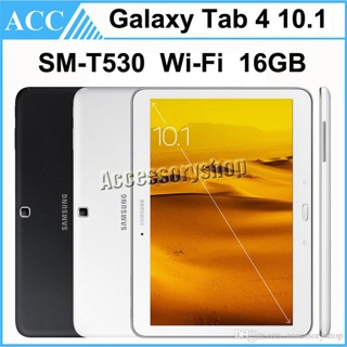 หน้าจอแอนดรอยด์ 11.0 Samsung Galaxy Tab 4 ( SM-T530/T531 ) 16GB 10.1 นิ้ว (แท็บเล็ตใช้แล้ว) รองรับแอพเกือบทั้งหมด
