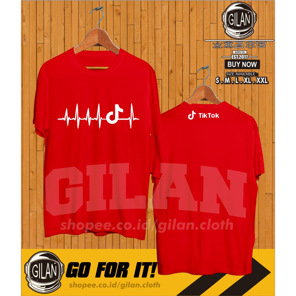 เสื้อเด็กหญิง-เสื้อยืดแอปพลิเคชั่นเพลงtiktokสุดหัวใจ-ผ้าgilan-01